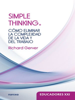cover image of Simple thinking
